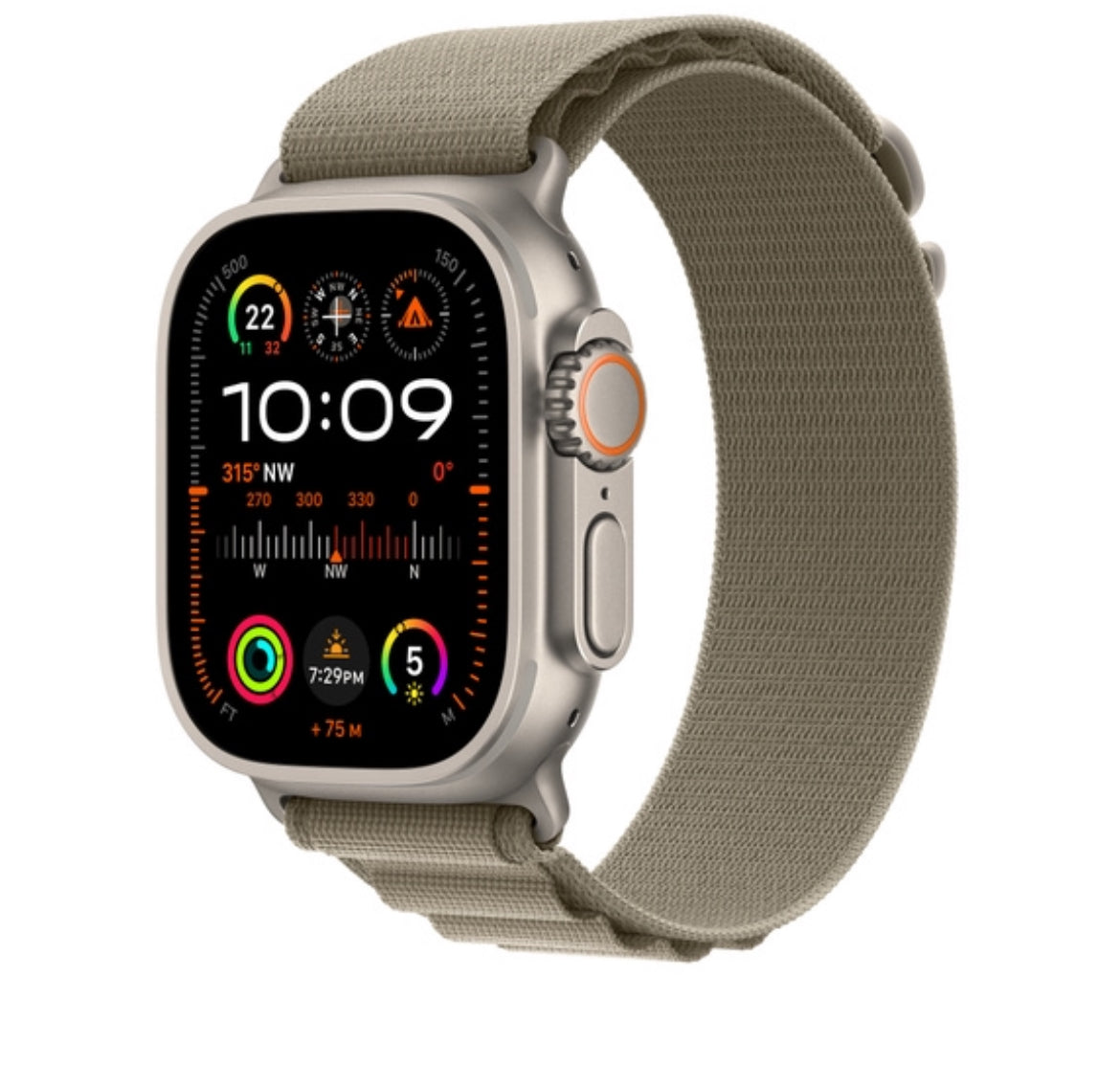 Ultra Watch with 2.01 inch Big Display 49mm with Wireless charger