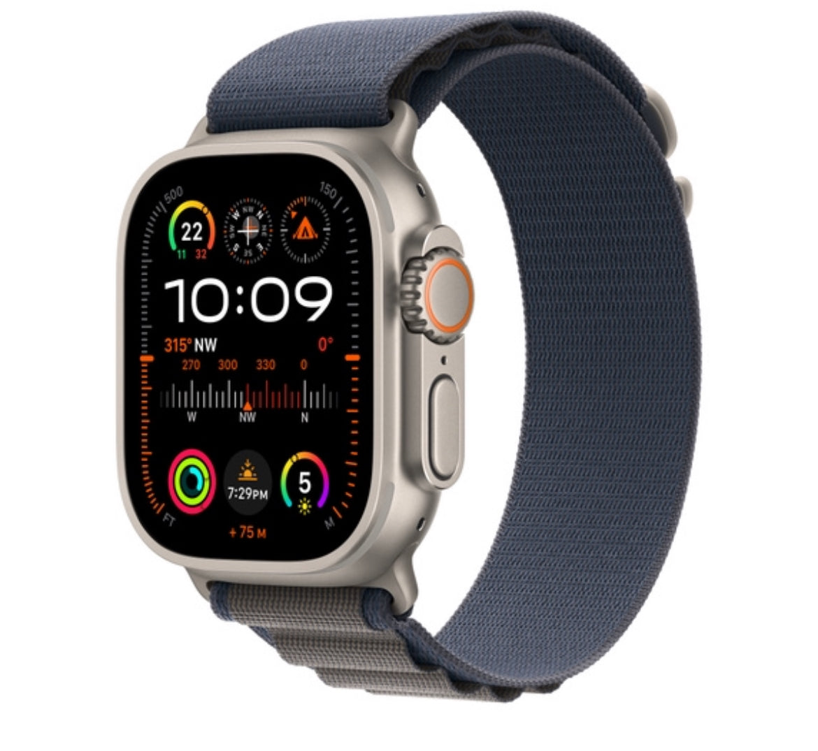 Ultra Watch with 2.01 inch Big Display 49mm with Wireless charger