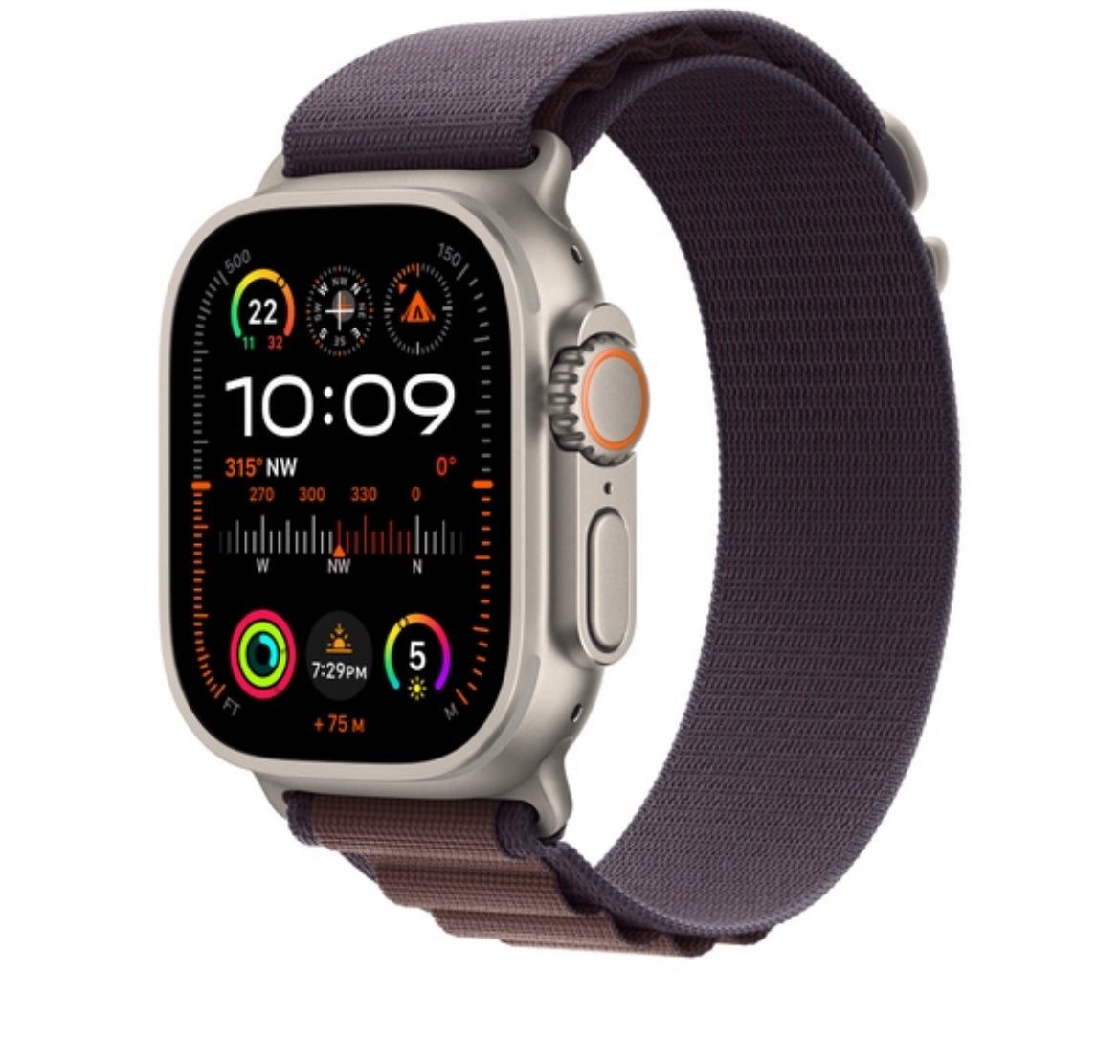 Ultra Watch with 2.01 inch Big Display 49mm with Wireless charger
